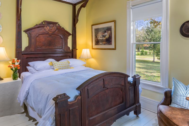 Prairie Haven Cottage queen bed 1