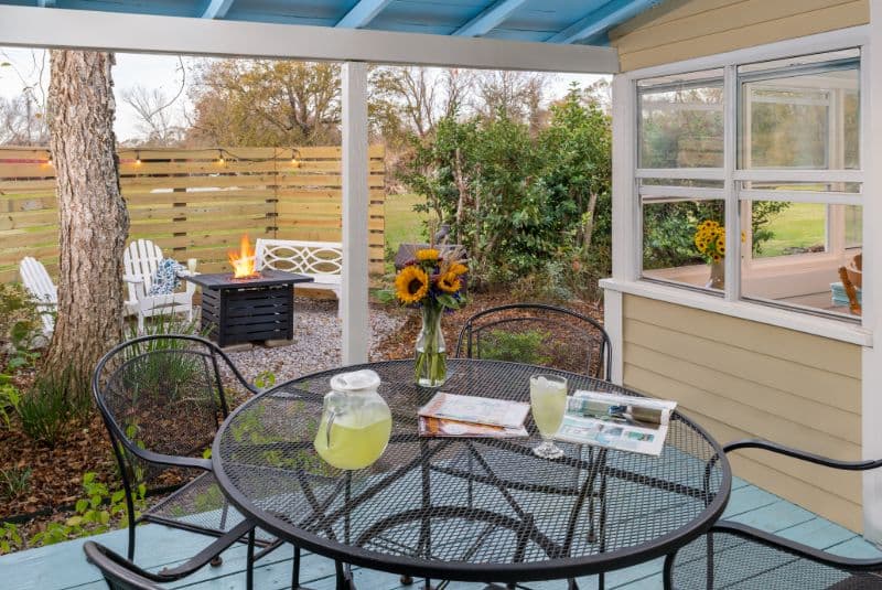 Prairie Haven Cottage outdoor patio