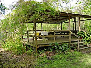outdoor picnic area