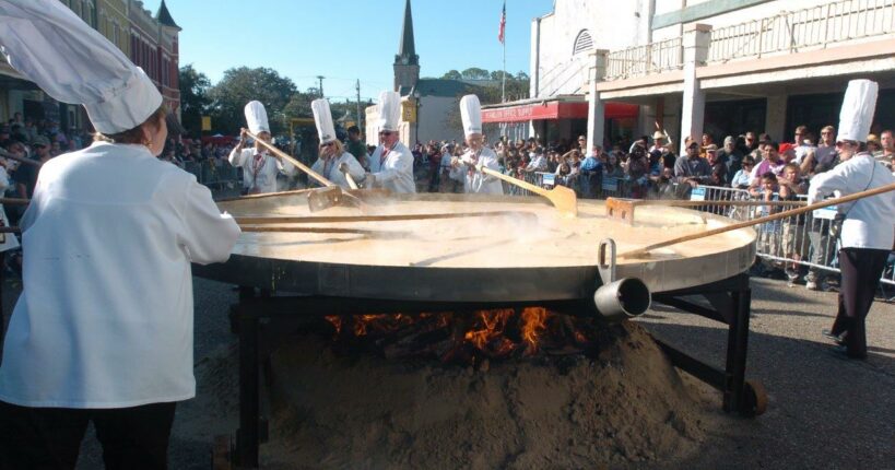 The Giant Omelette Celebration, Louisiana Bed and Breakfast Association